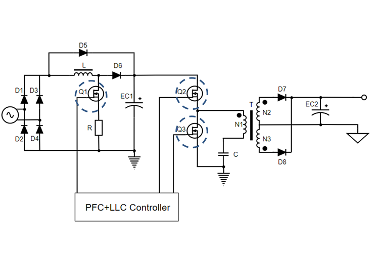 Switching power supply Application Topology Diagram